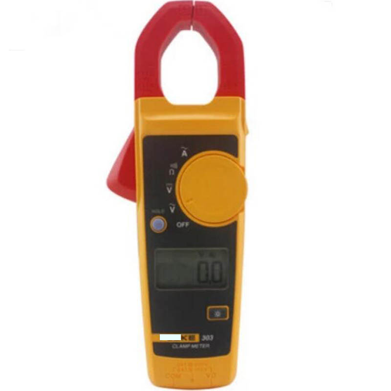 Fluke 303 Digital Clamp Meter Multimeter AC 600A Backlight Display