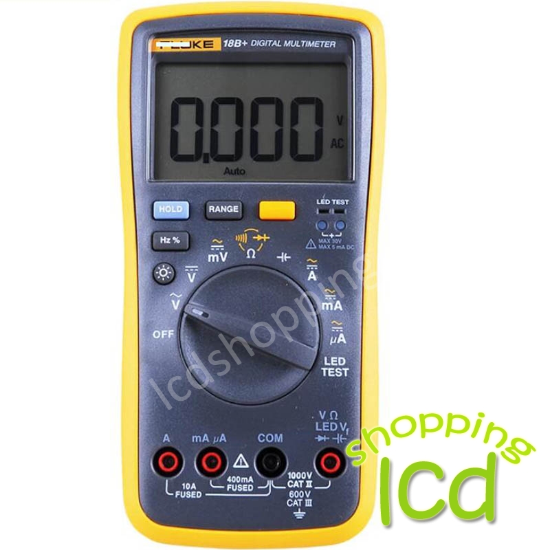 Fluke 18B+ AC / DC voltage and current digital multimeter Fluke 18B Plus